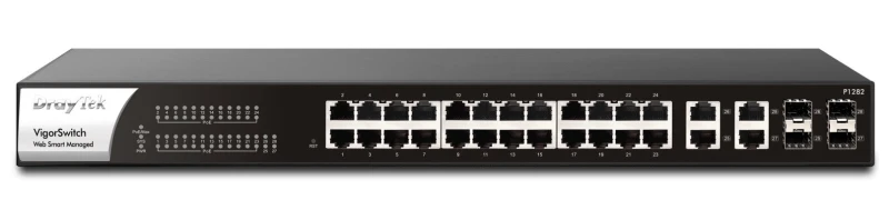Image of DrayTek VigorSwitch P1282 PoE Switch