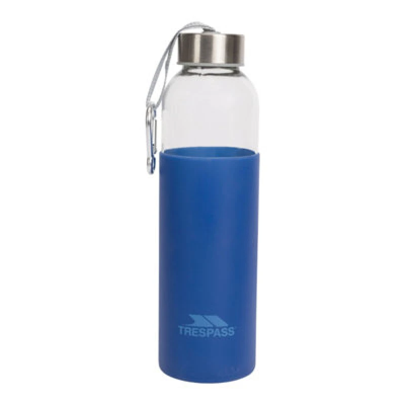 Image of Trespass Trespass Glass 500ml Bottle in Blue Blue One Size Unisex 5063750874012
