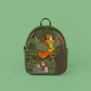 Image of Loungefly Disney Robin Hood Forest Mini Backpack - VeryNeko Exclusive