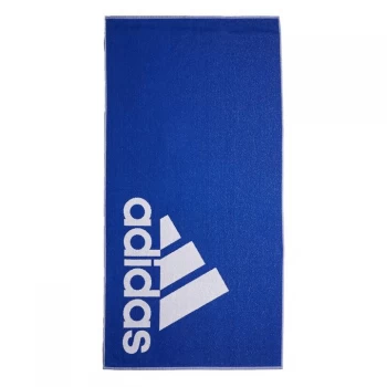Image of adidas Towel Large Unisex - Royal Blue