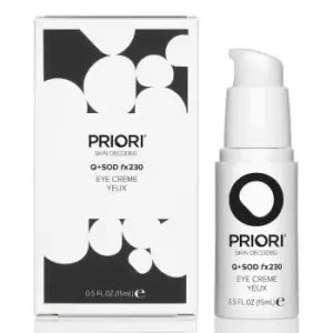 Image of PRIORI Skincare Q+SOD fx230 Eye Creme 15ml