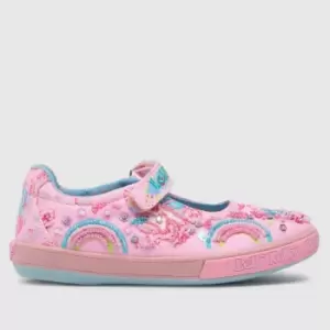 Image of Lelli Kelly Pink Eliza Dolly Girls Junior Shoes