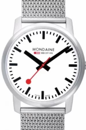 Image of Mens Mondaine Swiss Railways Simply Elegant Watch A6383035016SBM