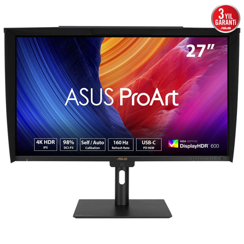 Image of Asus ASUS ProArt PA27UCGE computer monitor 68.6cm (27") 3840 x 2160 pixels 4K Ultra HD LED Black 90LM04NC-B01K71