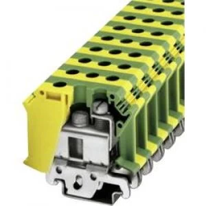 Image of PE protective conductor terminal UISLKG 35 Phoenix Contact Green yellow
