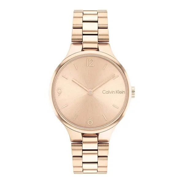 Image of Calvin Klein 25200131 Rose Gold Plated Bracelet Watch - W4666