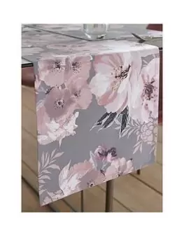 Image of Catherine Lansfield Dramatic Floral Table Runner