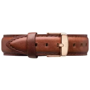 Image of Daniel Wellington St Mawes Ladies Brown Leather Strap