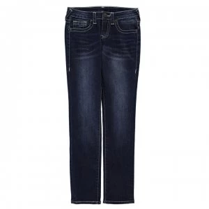 Image of TRUE RELIGION Rocco Skinny Stretch Jeans - DKB Blue