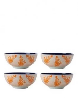 Image of Maxwell & Williams Maxwell & Williams Majolica Bowls Set Of 4