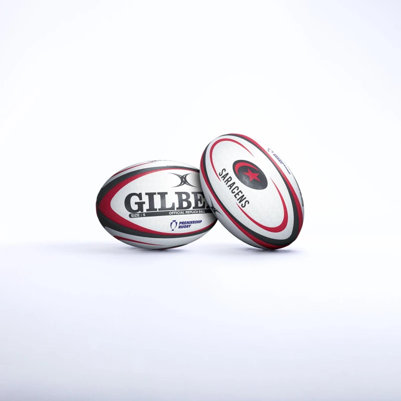 Image of Gilbert Club Ball Saracens unisex Size 5