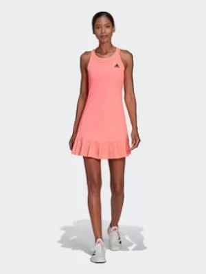 Image of adidas Club Tennis Dress, Red, Size S, Women