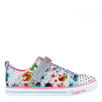 Image of Skechers Sparkle Princessland Infant Girls Trainers - Purple
