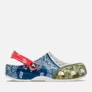 Image of Crocs Classic Bandana-Print Rubber Clogs - M5W6