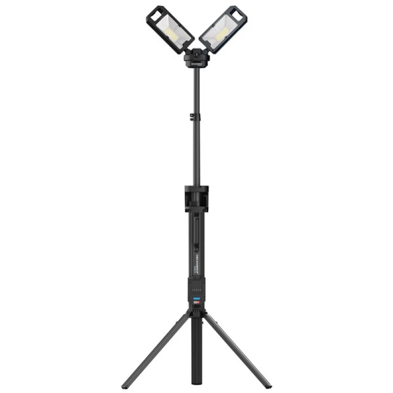 Image of Scangrip Tower 5 Connect 18v Cordless Tripod Work Light and DEWALT Adaptor No Batteries No Charger 49.0558