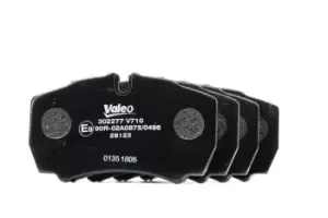 Image of VALEO Brake pad set FIRST 302277 Brake pads,Brake pad set, disc brake IVECO,DAILY IV Kasten/Kombi,Daily VI Kastenwagen,DAILY III Pritsche/Fahrgestell