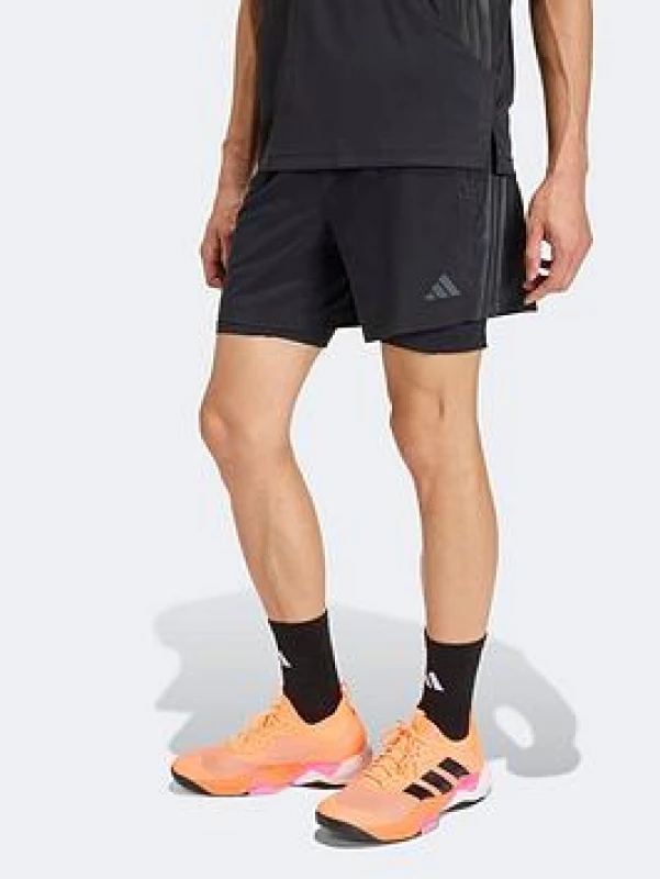Image of 2 in 1 shorts adidas Tech Essentials Noir Male M