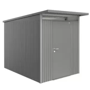 Image of Biohort AvantGarde Metal Shed A3 Standard door 5' 9'' x 9' 8'' - Quartz Grey