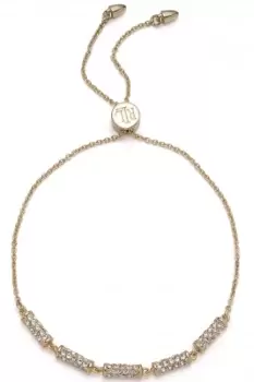 Image of Lauren Ralph Lauren Jewellery BR PAVE TUBE SLIDER - GLD/CRY 14B00102