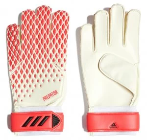 Image of Adidas Adult Predator Gloves - Black and Red