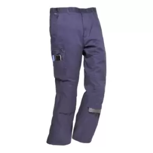 Image of Portwest Bradford S891 Trousers Navy Blue 40" 31"