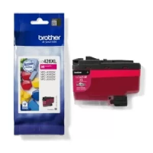 Image of Brother LC426XLM High Capacity Magenta Ink Cartridge (Original)