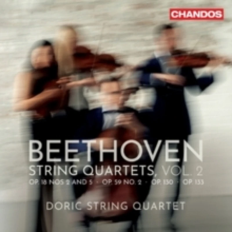 Image of Beethoven: String Quartets: Op. 18 Nos. 2 and 5/Op. 59 No. 2/Op. 130/Op. 133 CD / Album