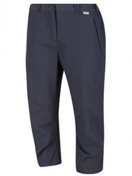 Image of Regatta Chaska Capri II Trousers - Grey, Size 10, Women