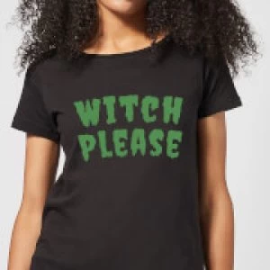 Image of Witch Please Womens T-Shirt - Black - 5XL