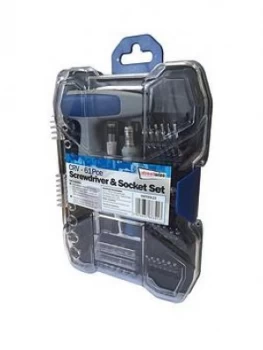 Image of Streetwize Accessories 61 Pce Multi Bit, Socket, Screwdriver , Torx Set