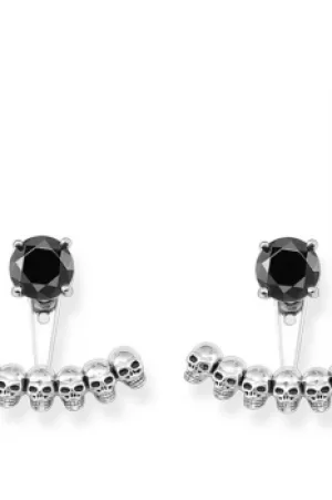 Image of Ladies Thomas Sabo Sterling Silver Rebel At Heart Earrings H1907-698-11