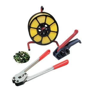 Image of Strapping Kit of 12mm Tensioner 12mm Sealer 12mm Strapping Coil plus 500 Seals