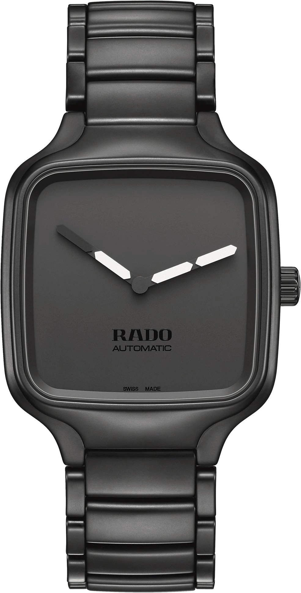 Image of Rado True Square YOY Unisex watch - Water-resistant 5 bar (50 m), High-tech ceramic, black