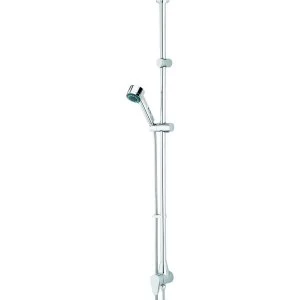 Image of Wickes Aerial Thermostatic Mixer Shower and Adjustable Riser Kit