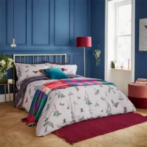 Image of Joules Midnight Beasts Cotton Duvet Cover Set - Multi
