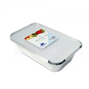 Image of Essential Housewares Essential Rectangular Tray with Lid