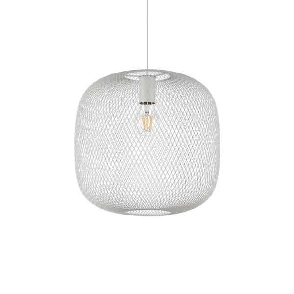 Image of Net Wire Frame 34cm Pendant Ceiling Light White