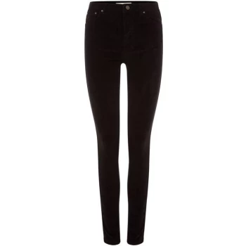 Image of Maison De Nimes Cord Skinny Jeans - Black