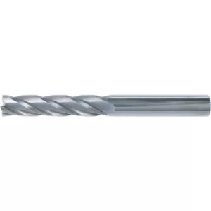 Image of 1/4" Carbide 4 Flute Plain Shank Long Series End Mill