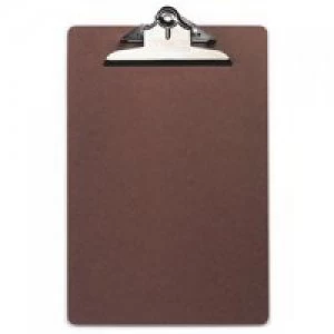 Image of Rapesco Hardboard Clipboard A3 Brown RMCA3001