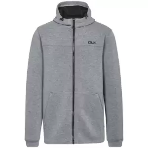 Image of Trespass Mens Vega Active Hooded Top (XXS) (Grey Marl)
