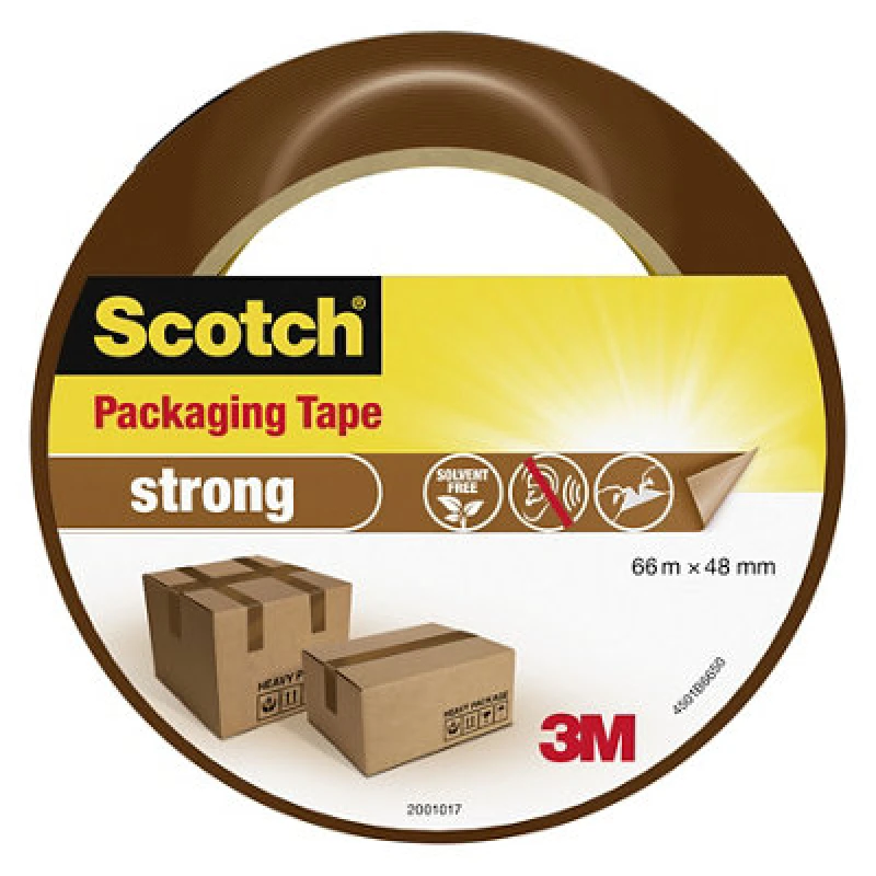 Image of Scotch General Purpose Tape 48mmx66m Brown 4501B6648
