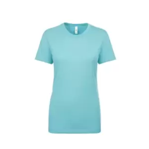 Image of Next Level Womens/Ladies Ideal T-Shirt (S) (Tahiti Blue)