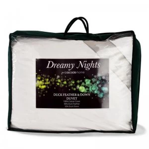 Image of Cascade Home Duck Feather and Down 10.5 Tog Duvet