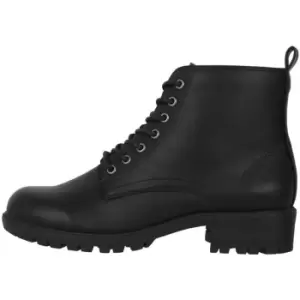 Image of Miso Lace Up Womens Boots - Black