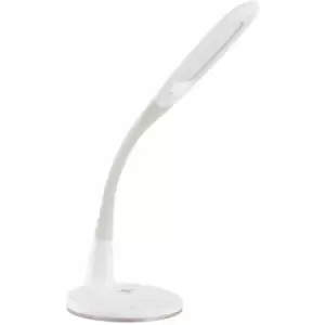 Image of Table Desk Lamp Colour White Touch On/Off Dimming Bulb LED 3.7W Included