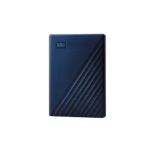 Image of Western Digital 2TB My Passport for Mac Blue External Hard Drive WDBA2D0020BBL-WESN