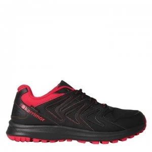 Image of Karrimor Caracal Waterproof Trail Running Shoes Mens - Black/Red