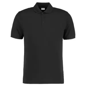 Image of Kustom Kit Mens Short Sleeve Polo Shirt (XS) (Black)