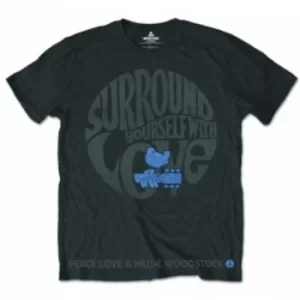 Image of Woodstock Surround Yourself Mens Charcoal TS: Medium